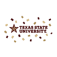 Texas State Txst Bobcats Sticker by Texas State University