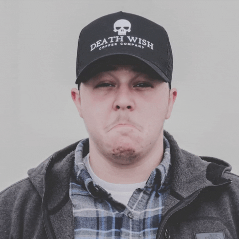 Face Hat GIF by Death Wish Coffee