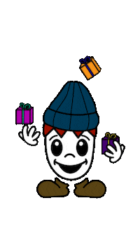 Happy Christmas Sticker by FrankenSein