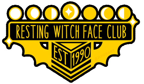 halloween moon Sticker by ✧ Jiji Knight ✧