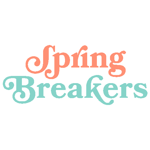 Spring Break Springtime Sticker