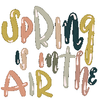 Spring Is In The Air Sticker
