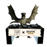 Dragon Nft Sticker by Tim Poulton