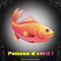 Poisson Davril Premier Avril GIF by TresorsDuMonde.ca