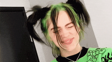 Billie Eilish Reaction GIF by MOODMAN