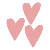 I Love You Hearts Sticker by Meryl Suissa