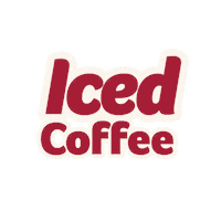 Iced Coffee Sticker by Eat burgers