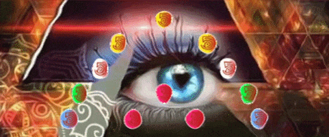 Cybeeonline giphygifmaker portal tarot GIF