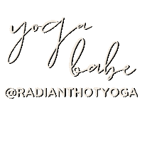 Yogi Hot Yoga Sticker by Radiant Hot Yoga