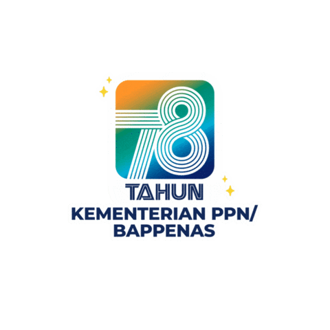 Hut78Bappenas Sticker by Bappenas RI