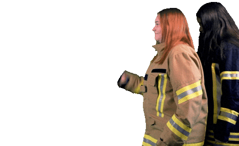 Firefighter Sisterhood Sticker by btl-brandschutz