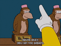 Season 15 Monkey GIF by The Simpsons