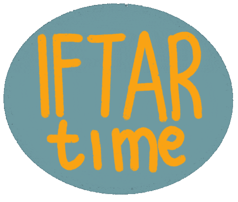 Ramadan Iftar Sticker