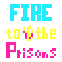 burn it down fire STICKER by Amy Ciavolino