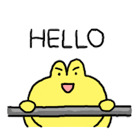 Gym Hello Sticker by moreparsley