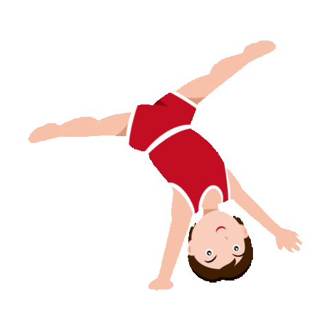 gymnastics cheer STICKER by imoji