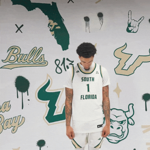 South Florida Basketball GIF by USF Athletics