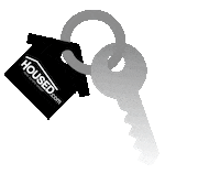 Houseddotcom keys house keys housedcom housed Sticker