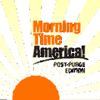 Morningshow Sticker by The Purge TV