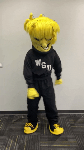 Wu_Shock giphygifmaker dance silly floss GIF