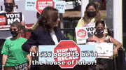 Kamala Harris Labor GIF by GIPHY News