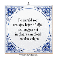 Humor Wijsheid Sticker by Tegelspreuken.nl