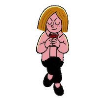 Selfie Love Sticker by LINE FRIENDS