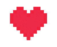 fantoficial heart logo red coracao Sticker