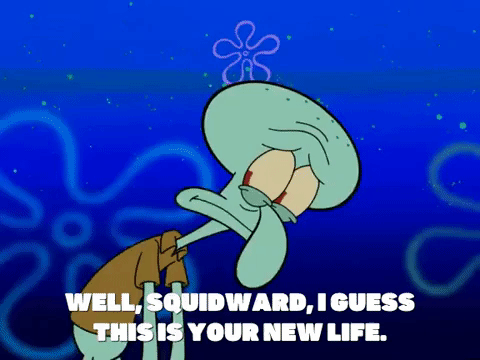 season 6 giant squidward GIF by SpongeBob SquarePants
