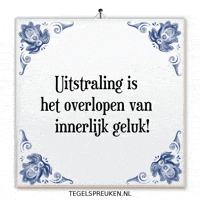 Spreuk Ontspanning GIF by Tegelspreuken.nl