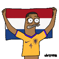 The Netherlands Football Sticker by shremps