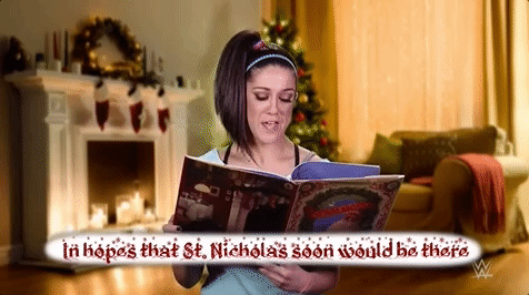 wrestling christmas wwe GIF by WWE