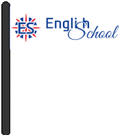 English___School flag es englishschool eskurkino Sticker