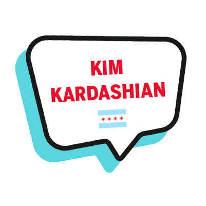 Celebrity Kardashian Sticker by Chicago Sun-Times