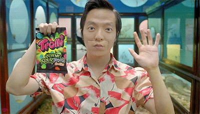 candy kayaking GIF by Trolli