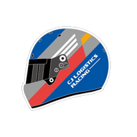 Racing Helmet Sticker by CJ Logistics Sports