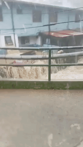 Flash Flooding Hits the Philippines Amid Typhoon Mangkhut