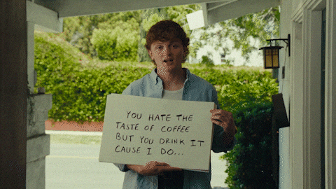 Romantic Comedy Coffee GIF by Will Linley