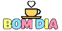 Bom Dia Cafe Sticker