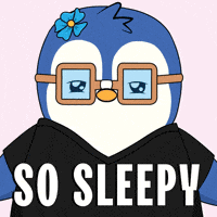 Tired Good Night GIF by Pudgy Penguins