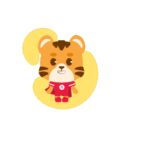 Amu Harimau Sticker by accurateid