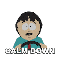 Calm Down Chill Out Sticker by South Park
