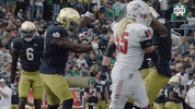 Celebration Dancing GIF by Notre Dame Fighting Irish