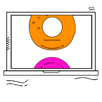 Picaronstudio fun branding webdesign colorfull Sticker