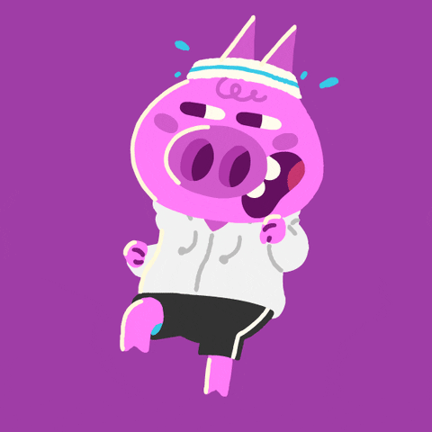 New Year Running GIF by Matt Partridge