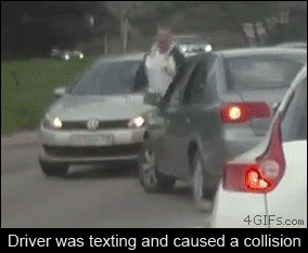 Idiot Driving GIF