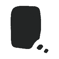 monandog text black think move Sticker