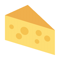 Cheese Kaas Sticker by Leerdamglasstad.nl