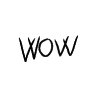 Wow Sticker