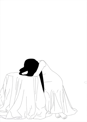 black and white animation GIF by xavieralopez